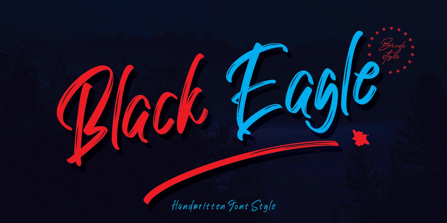 Font Black Eagle